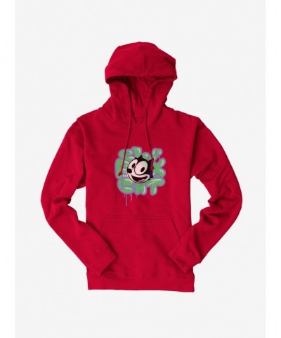 Flash Deal Felix The Cat Graffiti Art Felix Hoodie $14.37 Hoodies