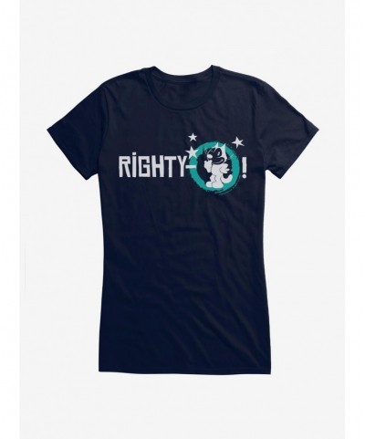 Fashion Felix The Cat Righty-O! Felix Girls T-Shirt $7.97 T-Shirts