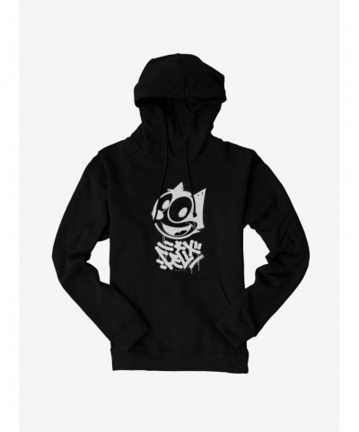 Exclusive Price Felix The Cat Graffiti Art All Smiles Felix Hoodie $16.16 Hoodies