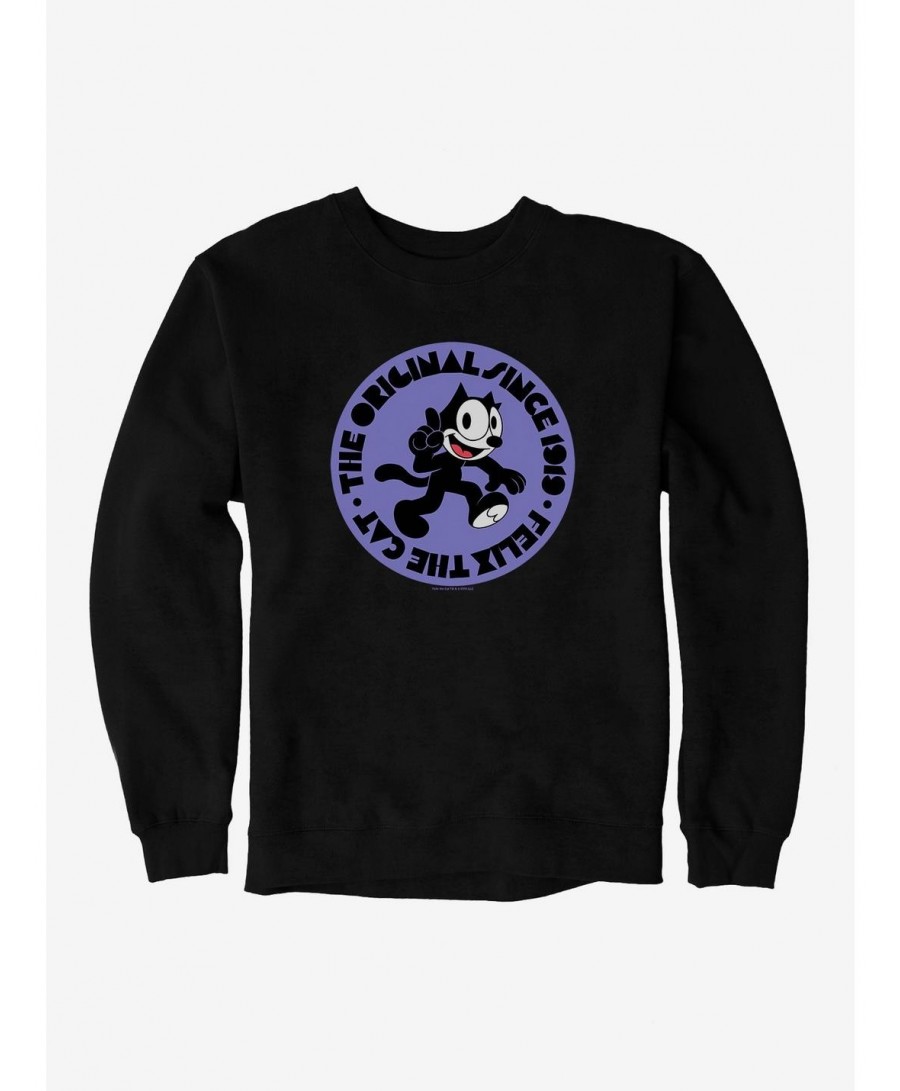 Flash Sale Felix The Cat The Original Since 1919 Sweatshirt $13.28 Sweatshirts