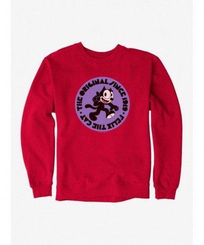 Flash Sale Felix The Cat The Original Since 1919 Sweatshirt $13.28 Sweatshirts