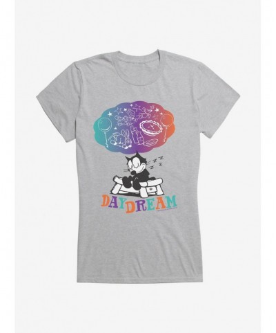 Flash Sale Felix The Cat Day Dream Girls T-Shirt $6.18 T-Shirts