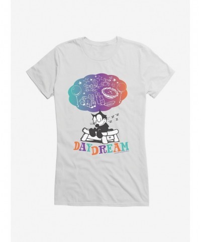 Flash Sale Felix The Cat Day Dream Girls T-Shirt $6.18 T-Shirts