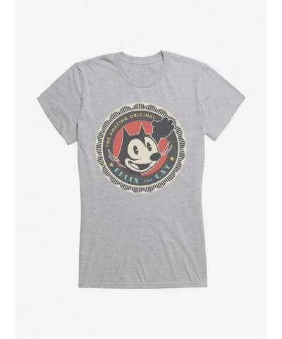 Limited Time Special Felix The Cat Vintage Color Logo Girls T-Shirt $5.98 T-Shirts