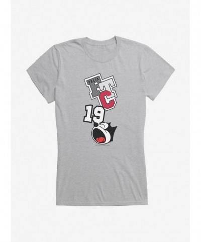 Discount Felix The Cat FTC 19 Screaming Felix Girls T-Shirt $7.97 T-Shirts