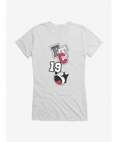 Discount Felix The Cat FTC 19 Screaming Felix Girls T-Shirt $7.97 T-Shirts