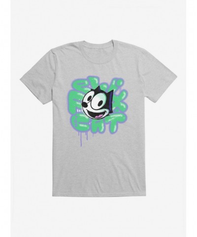 Cheap Sale Felix The Cat Graffiti Art Felix T-Shirt $9.37 T-Shirts