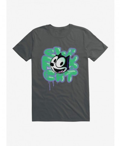 Cheap Sale Felix The Cat Graffiti Art Felix T-Shirt $9.37 T-Shirts