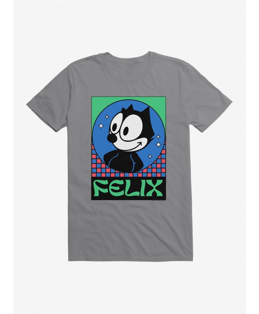 Cheap Sale Felix The Cat Diamond Stars T-Shirt $8.22 T-Shirts