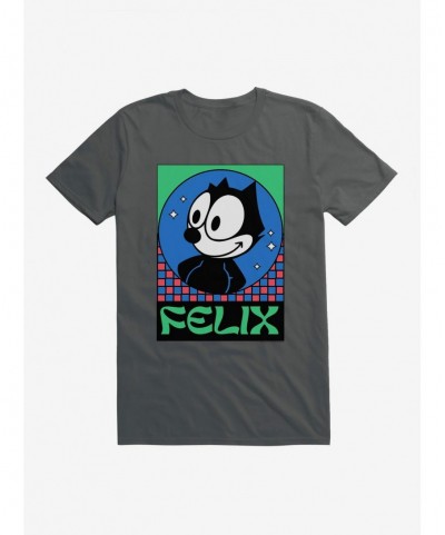 Cheap Sale Felix The Cat Diamond Stars T-Shirt $8.22 T-Shirts