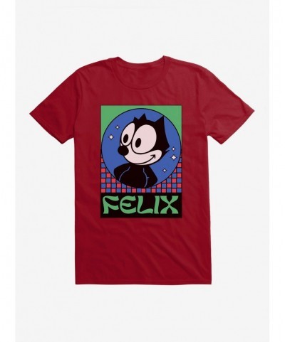 Cheap Sale Felix The Cat Diamond Stars T-Shirt $8.22 T-Shirts