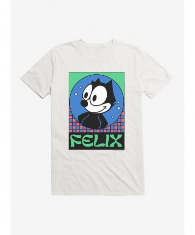 Cheap Sale Felix The Cat Diamond Stars T-Shirt $8.22 T-Shirts