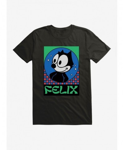 Cheap Sale Felix The Cat Diamond Stars T-Shirt $8.22 T-Shirts