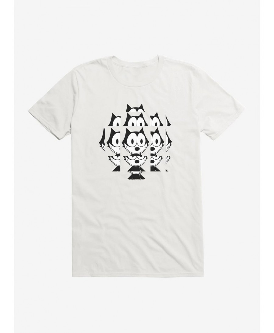 Trendy Felix The Cat Kaleidoscopic T-Shirt $8.80 T-Shirts