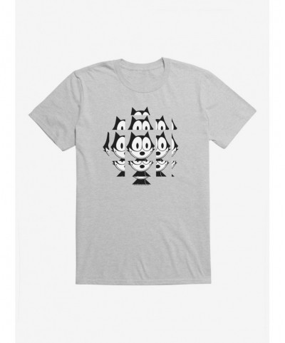 Trendy Felix The Cat Kaleidoscopic T-Shirt $8.80 T-Shirts