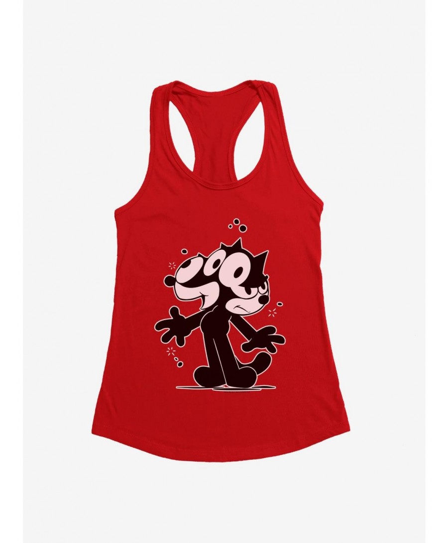 Absolute Discount Felix The Cat Split Personality Girls Tank $8.57 Tanks