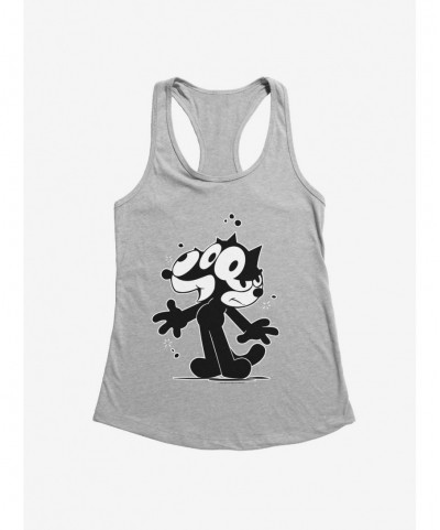 Absolute Discount Felix The Cat Split Personality Girls Tank $8.57 Tanks