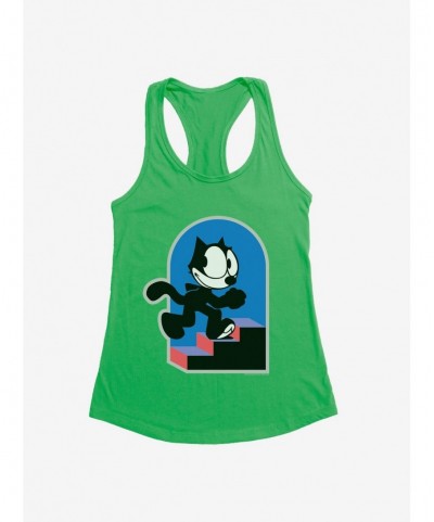 Bestselling Felix The Cat Step By Step Girls Tank $6.77 Tanks