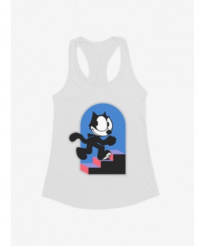 Bestselling Felix The Cat Step By Step Girls Tank $6.77 Tanks