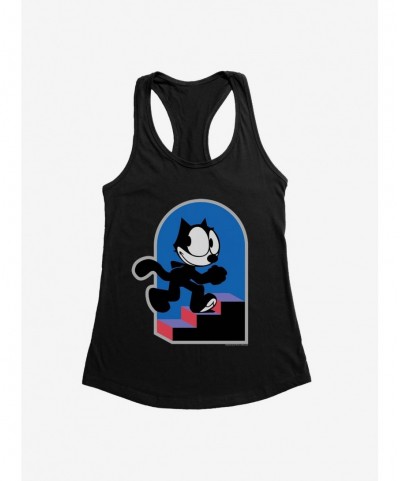 Bestselling Felix The Cat Step By Step Girls Tank $6.77 Tanks