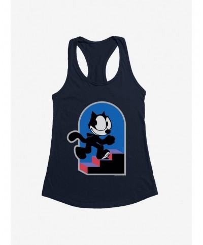 Bestselling Felix The Cat Step By Step Girls Tank $6.77 Tanks