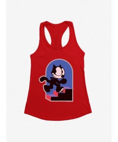 Bestselling Felix The Cat Step By Step Girls Tank $6.77 Tanks