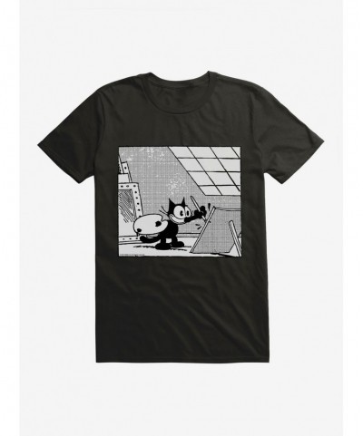 Low Price Felix The Cat A Work Of Art T-Shirt $7.46 T-Shirts