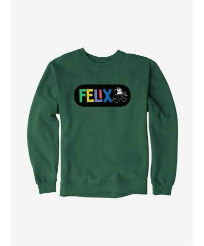 Value Item Felix The Cat Whistling And Walking Sweatshirt $12.40 Sweatshirts