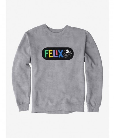 Value Item Felix The Cat Whistling And Walking Sweatshirt $12.40 Sweatshirts