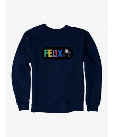 Value Item Felix The Cat Whistling And Walking Sweatshirt $12.40 Sweatshirts