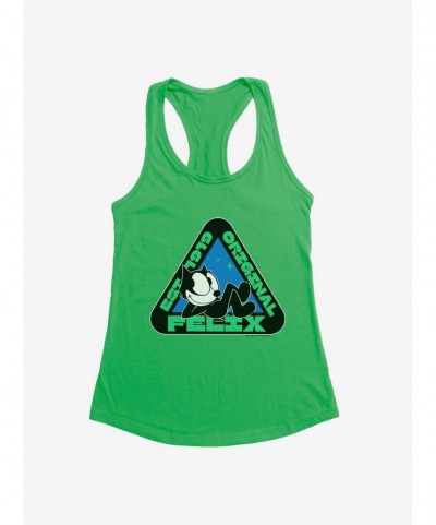 Exclusive Price Felix The Cat Original Triangular Graphic Girls Tank $8.57 Tanks