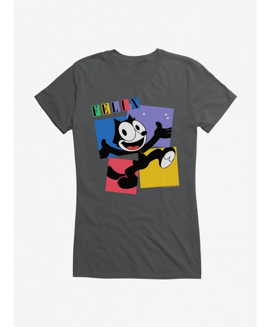 Value Item Felix The Cat Box Graphic Girls T-Shirt $6.37 T-Shirts