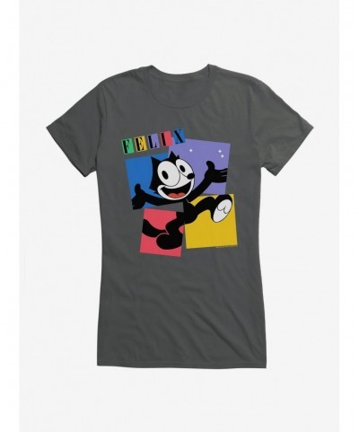 Value Item Felix The Cat Box Graphic Girls T-Shirt $6.37 T-Shirts