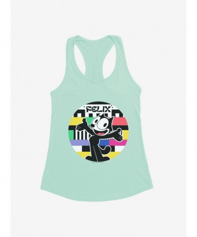 Pre-sale Discount Felix The Cat 90s Graphic Girls Tank $5.98 Tanks