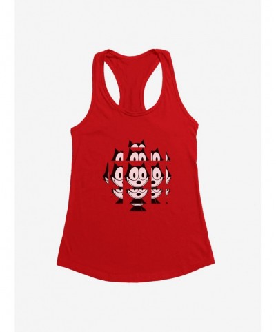 Pre-sale Felix The Cat Kaleidoscopic Girls Tank $7.17 Tanks