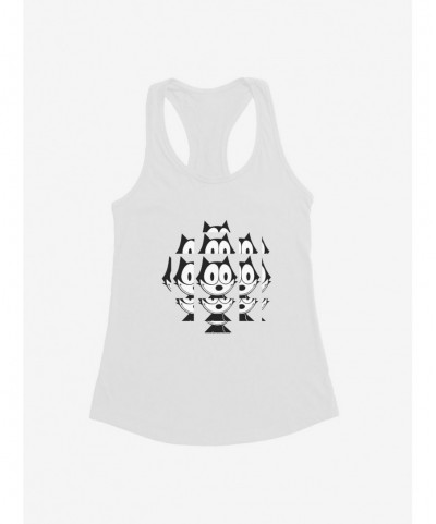 Pre-sale Felix The Cat Kaleidoscopic Girls Tank $7.17 Tanks