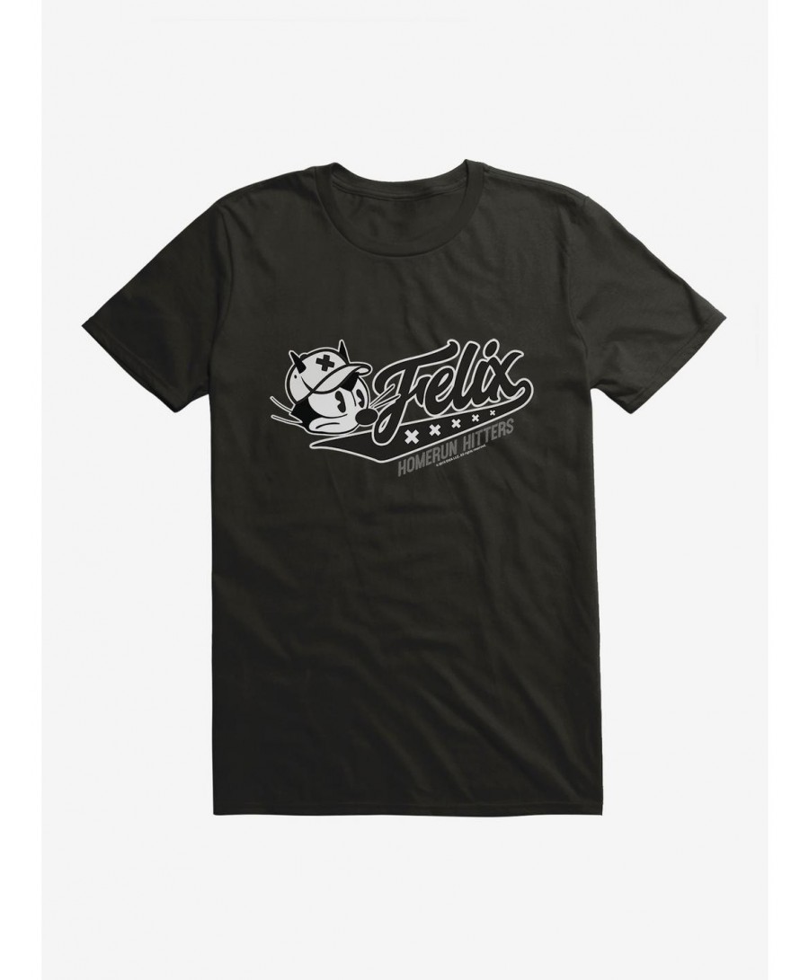 High Quality Felix The Cat Homerun Hitters T-Shirt $6.69 T-Shirts