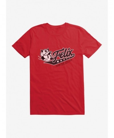 High Quality Felix The Cat Homerun Hitters T-Shirt $6.69 T-Shirts