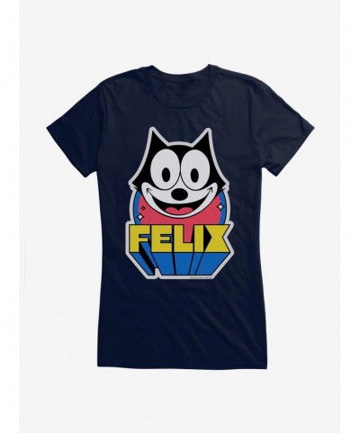 Value Item Felix The Cat 3D Block Text Girls T-Shirt $6.18 T-Shirts