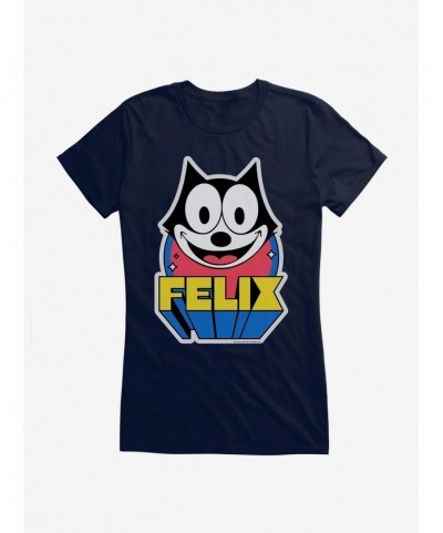 Value Item Felix The Cat 3D Block Text Girls T-Shirt $6.18 T-Shirts