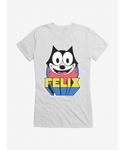 Value Item Felix The Cat 3D Block Text Girls T-Shirt $6.18 T-Shirts