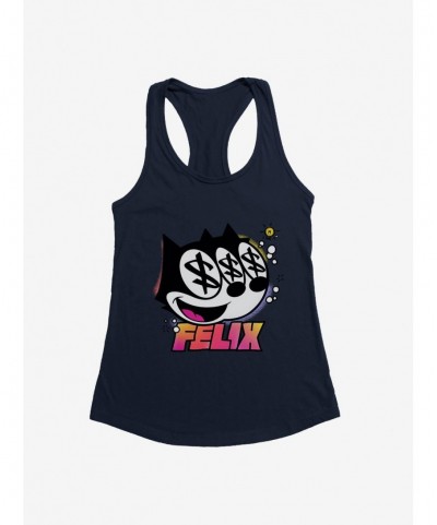 Low Price Felix The Cat Dollar Signs Girls Tank $6.37 Tanks