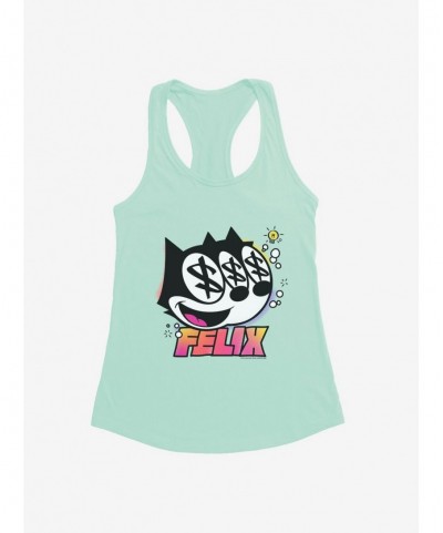 Low Price Felix The Cat Dollar Signs Girls Tank $6.37 Tanks