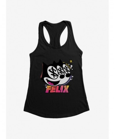 Low Price Felix The Cat Dollar Signs Girls Tank $6.37 Tanks