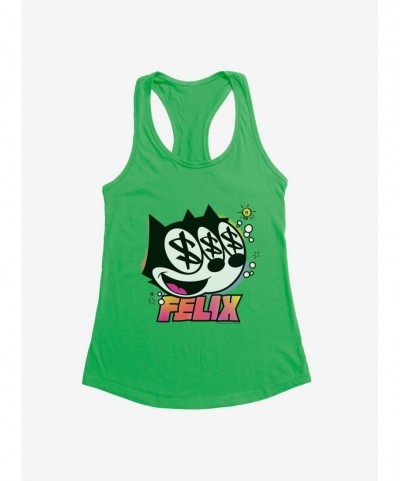 Low Price Felix The Cat Dollar Signs Girls Tank $6.37 Tanks