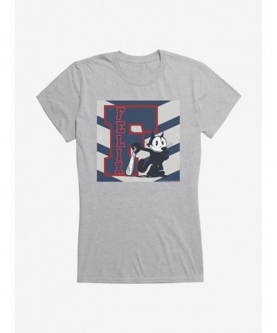 Pre-sale Discount Felix The Cat F Baseball Girls T-Shirt $6.57 T-Shirts