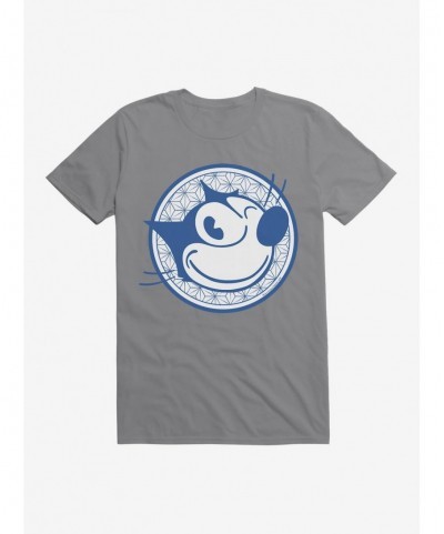 Fashion Felix The Cat Face Circle Logo T-Shirt $9.37 T-Shirts