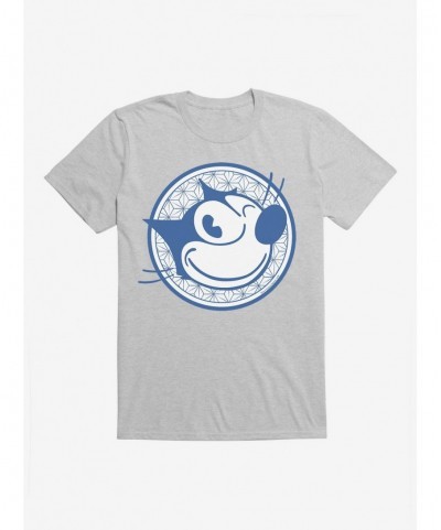 Fashion Felix The Cat Face Circle Logo T-Shirt $9.37 T-Shirts