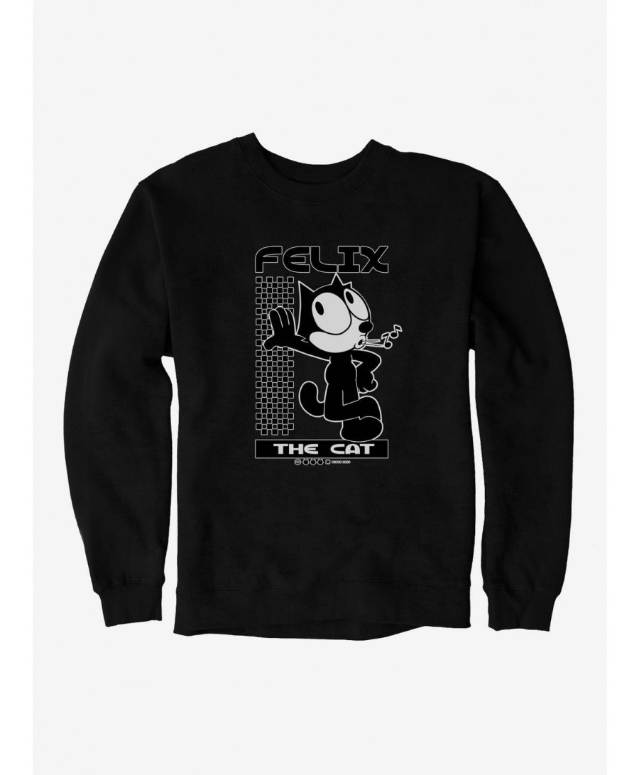 New Arrival Felix The Cat Whistling Sweatshirt $13.87 Sweatshirts