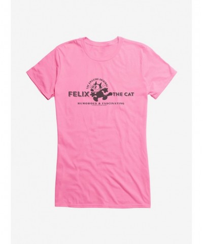 Bestselling Felix The Cat Humorous & Fascinating Girls T-Shirt $9.36 T-Shirts